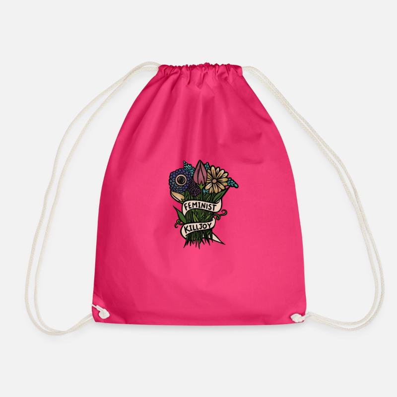 Feministin Killjoy - Turnbeutel - Fuchsia