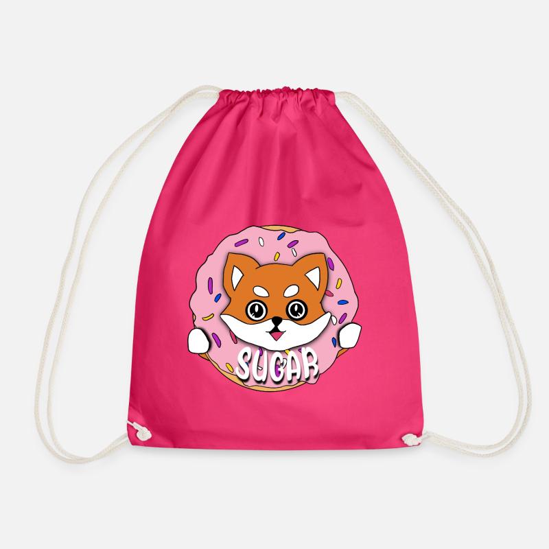 Zuckersüßer Fuchs - Turnbeutel - Fuchsia