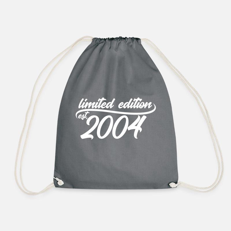 Limited Edition est 2004 - Drawstring Bag - grey