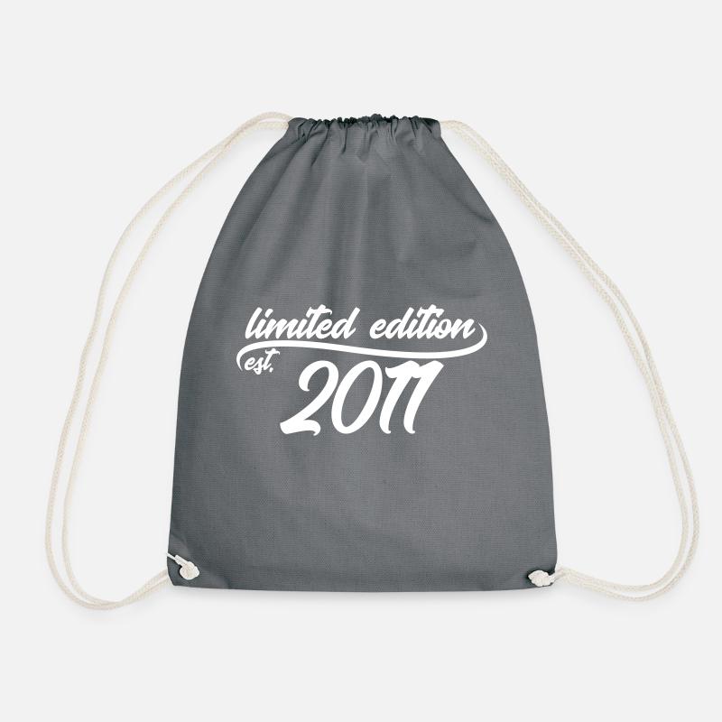 Limited Edition est 2011 - Drawstring Bag - grey
