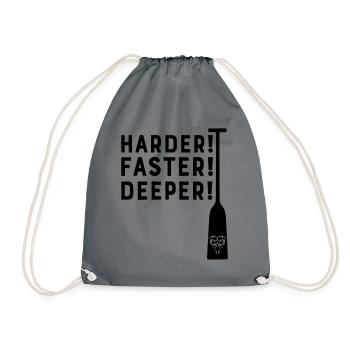 Dragon boating paddle paddle boat Dragon Boat - Drawstring Bag - grey - Front