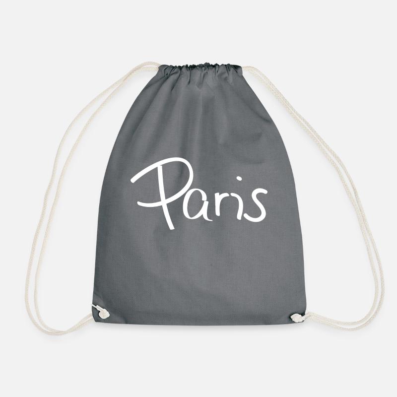 paris - Turnbeutel - Grau