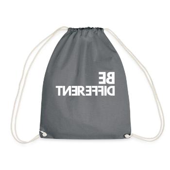 Be Different - Turnbeutel - Grau - Vorne