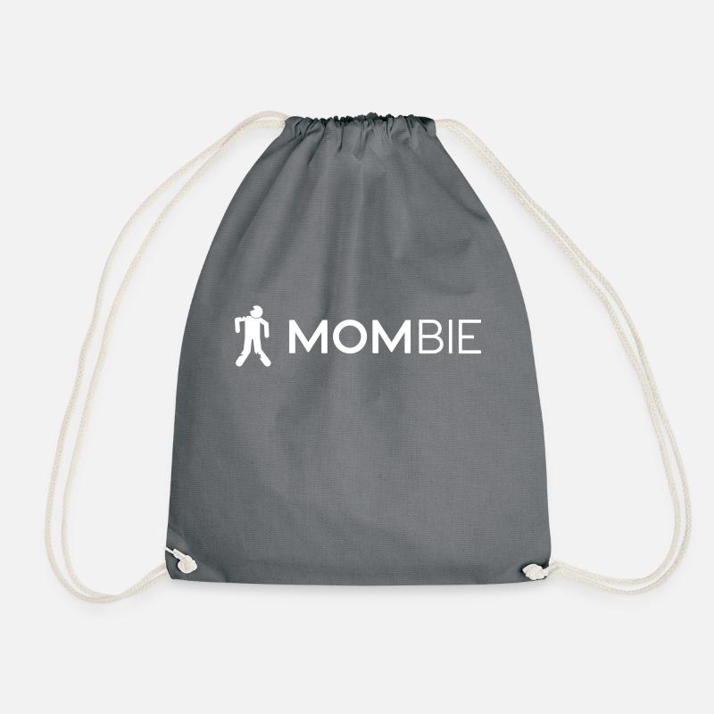Zombie Mom - Turnbeutel - Grau