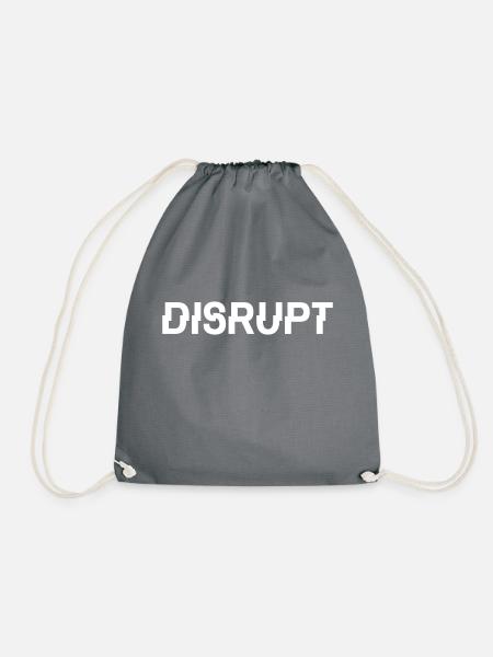 DISRUPT - Turnbeutel - Grau