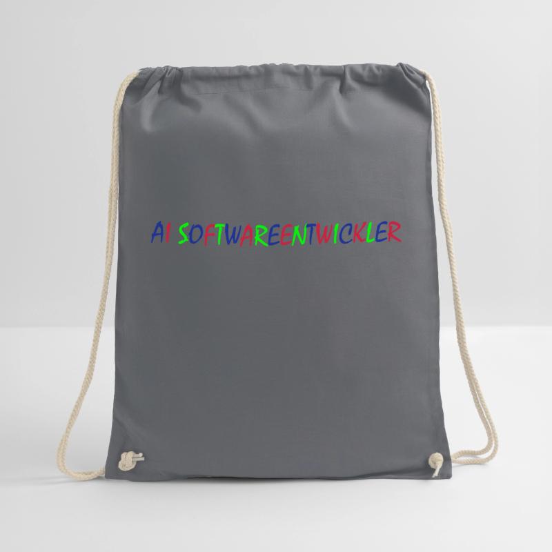 AI Software Developer Drawstring Bag