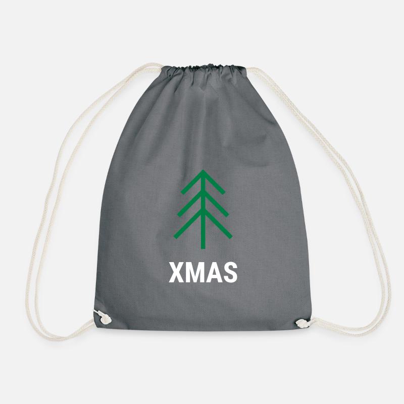 XMAS - Turnbeutel - Grau