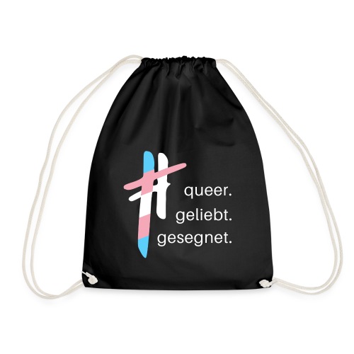 queer.geliebt.gesegnet - trans* - Turnbeutel