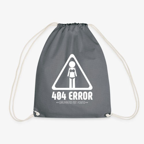 404 Error, girlfriend not found - Worek gimnastyczny