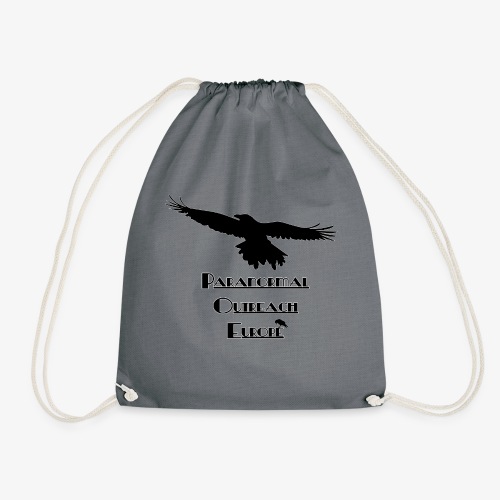 Raven gliding by patjila 2022 - Drawstring Bag