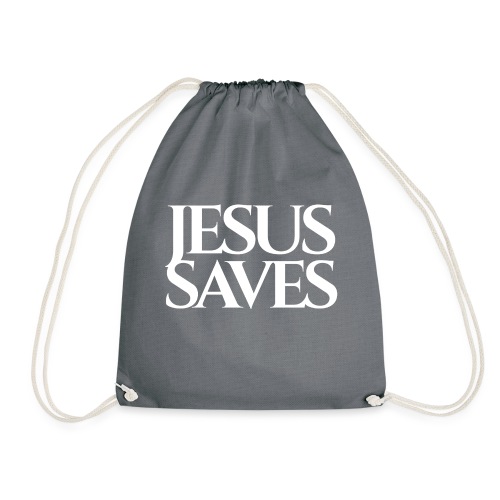 Jesus saves - Gymnastikpåse