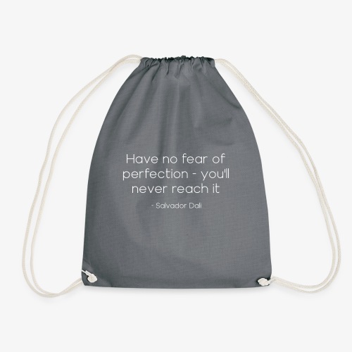 Salvador Dalí Quote - Drawstring Bag
