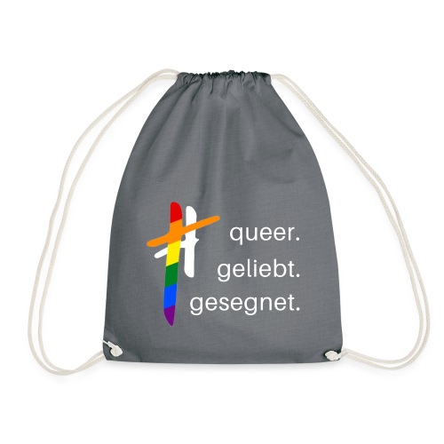 queer.geliebt.gesegnet - Turnbeutel