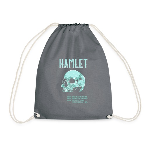 Never Doubt I Love Shakespeare print | Hamlet - Drawstring Bag