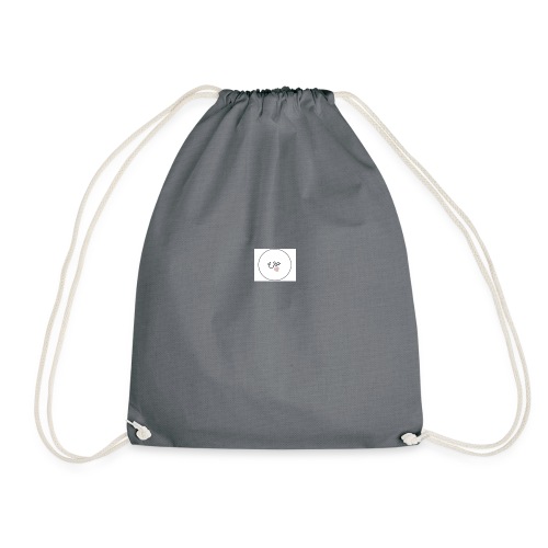 white merch - Drawstring Bag