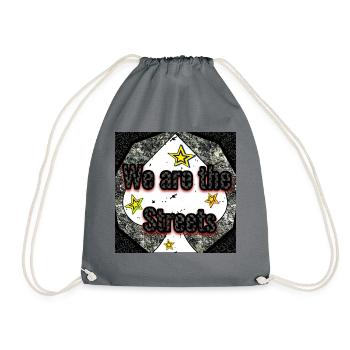 We are the Streets - 2023 - Drawstring Bag - grey - Front