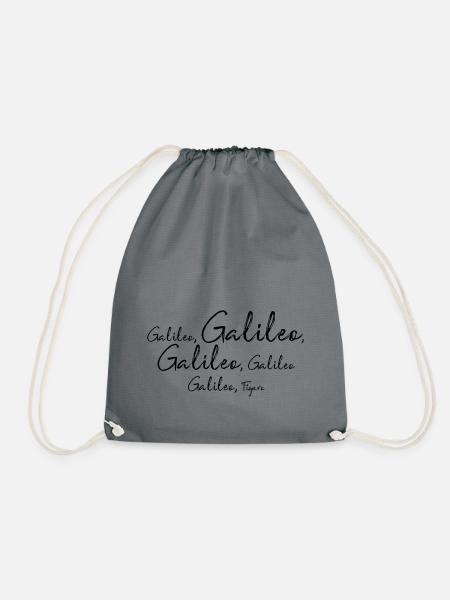Galileo, Galileo - Drawstring Bag - grey