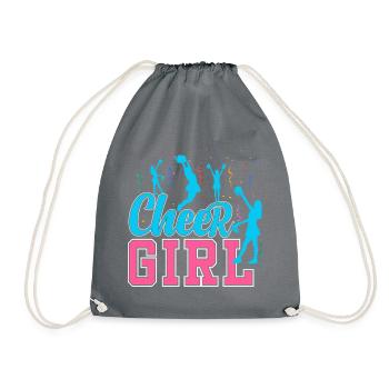 Cheer Girl - Turnbeutel - Grau - Vorne