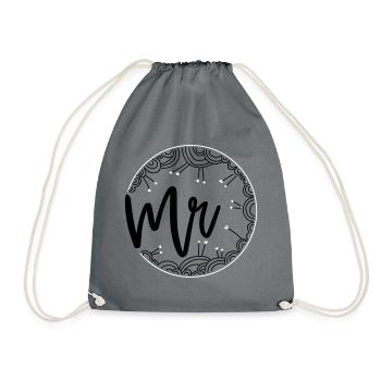 MR / M. + Mme Duo - Sac de sport léger - gris - Devant