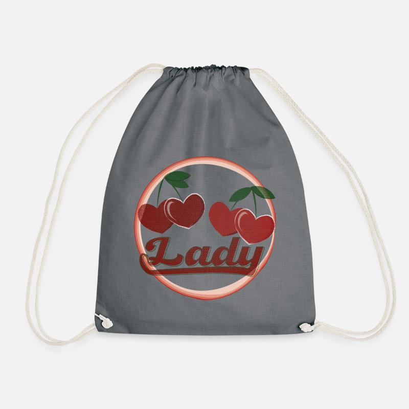 Cherry Cherry Lady - Turnbeutel - Grau