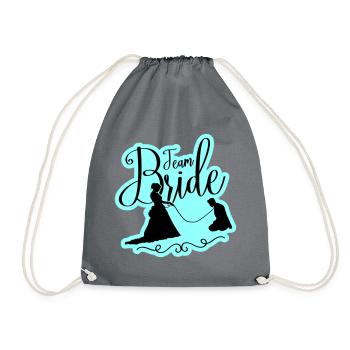 Équipe Mariée Mariage Poule - Sac de sport léger - gris - Devant