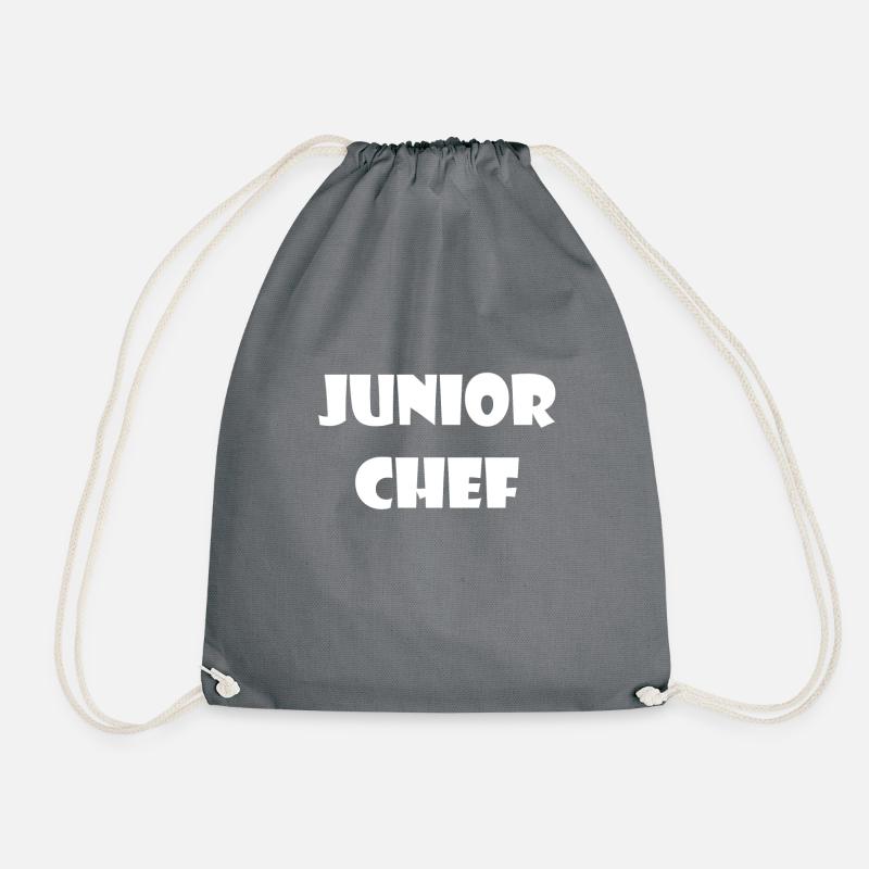 junior chef - Turnbeutel - Grau