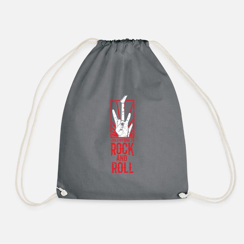 Rock and roll - Sac de sport léger - gris
