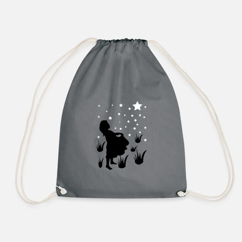 Sterntaler Silhouette - Turnbeutel - Grau