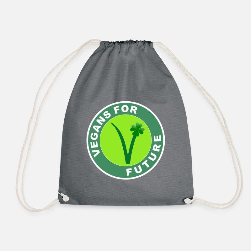 Vegans for Future - Turnbeutel - Grau