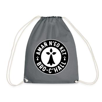 Amañ N’Eo Ket Bro C’Hall - This Is Not France - Drawstring Bag - grey - Front