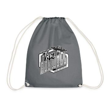 VISIT ROSWELL - Sac de sport léger - gris - Devant