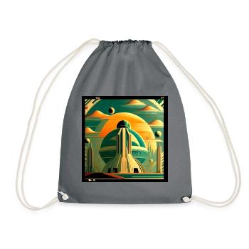 Univers alternatif - Sac de sport léger - gris - Devant