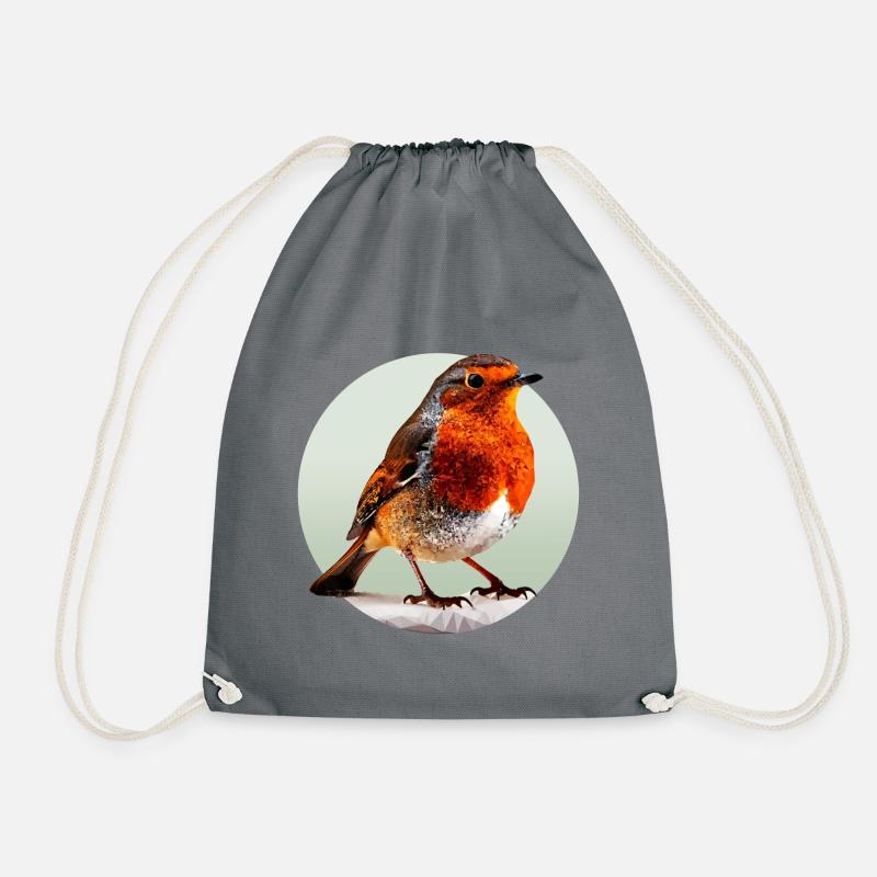 Rouge-gorge - Sac de sport léger - gris