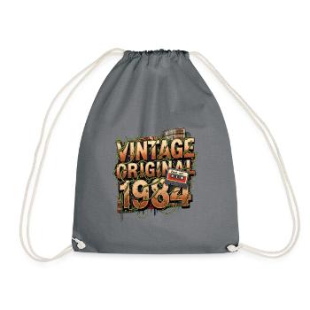 Vintage Original 1984 - Sac de sport léger - gris - Devant