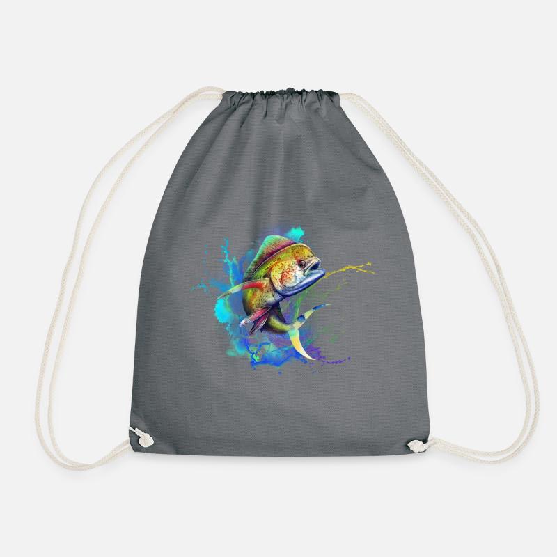 Mahi Mahi - Turnbeutel - Grau