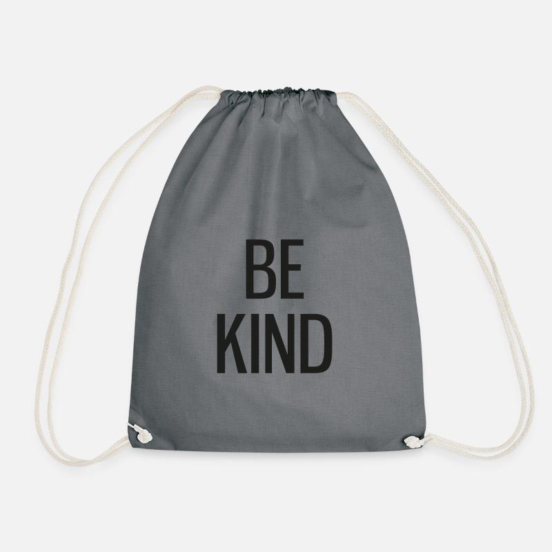be kid - Drawstring Bag - grey