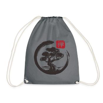 Bonsaï Enso - Sac de sport léger - gris - Devant