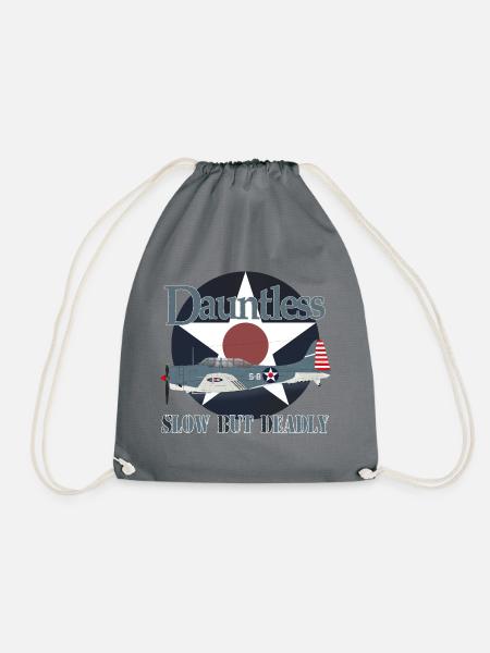 SBD DAUNTLESS - AS2106 - Turnbeutel - Grau