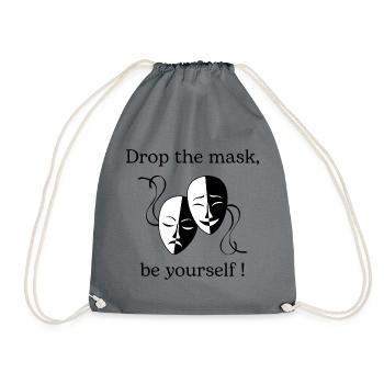 Cadeau confiance en soi - Sac de sport léger - gris - Devant