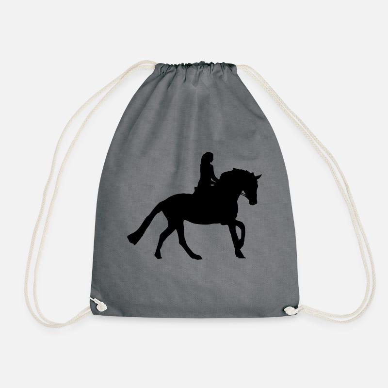 équitation - Sac de sport léger - gris