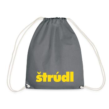 štrúdl - Turnbeutel - Grau - Vorne