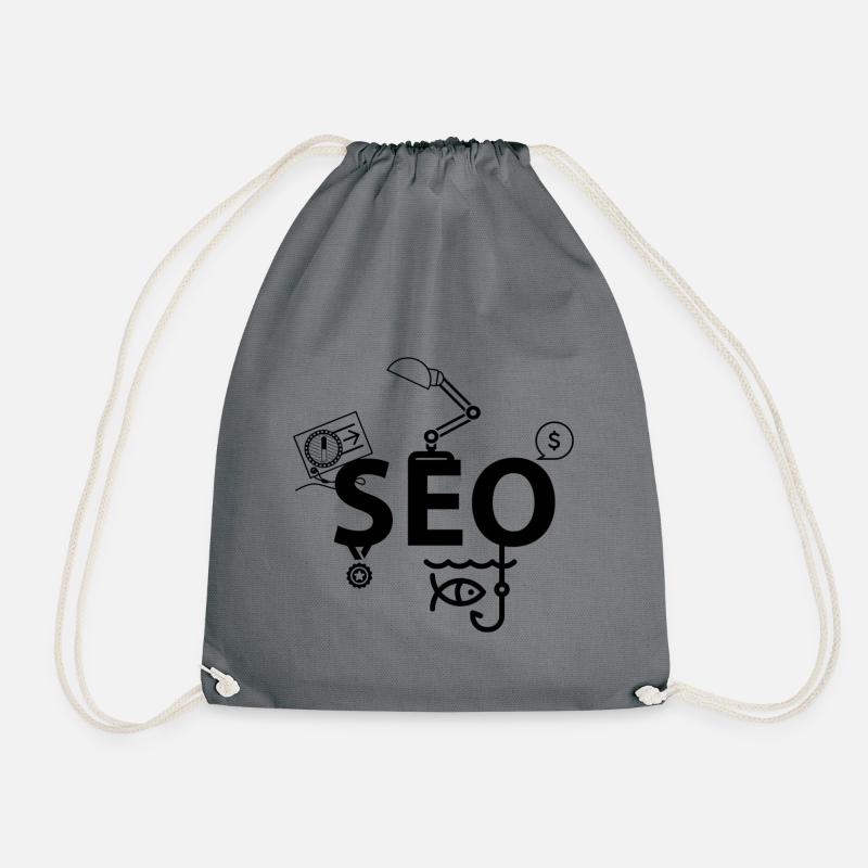 SEO - Turnbeutel - Grau