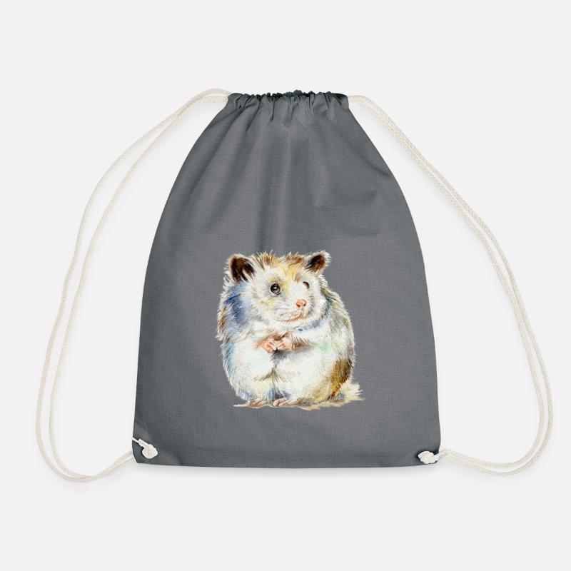 HAMSTER - le hamster - Sac de sport léger - gris