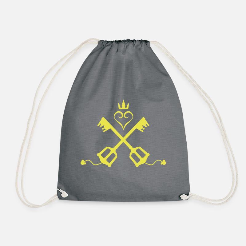 Kingdom Hearts - Turnbeutel - Grau