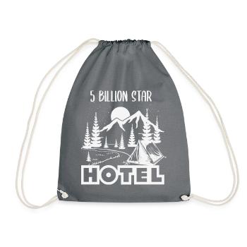 Camping sous les étoiles Camping Caravan Tente - Sac de sport léger - gris - Devant