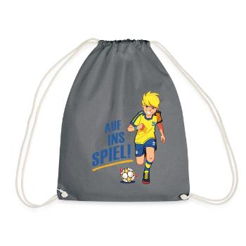 Teufelskicker Jouons avec Moritz - Sac de sport léger - gris - Devant
