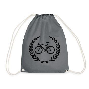 Vélo gagnant - Sac de sport léger - gris - Devant