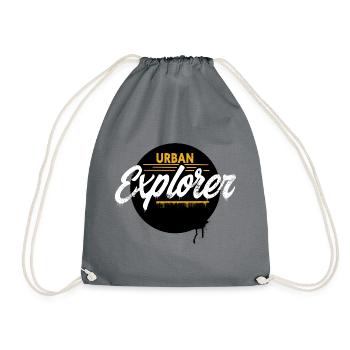 Explorateur urbain - Sac de sport léger - gris - Devant