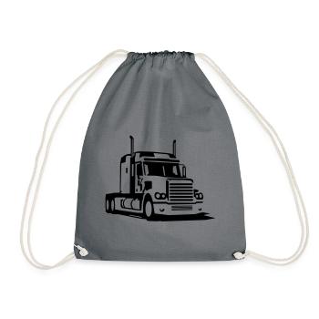 Truck - Turnbeutel - Grau - Vorne