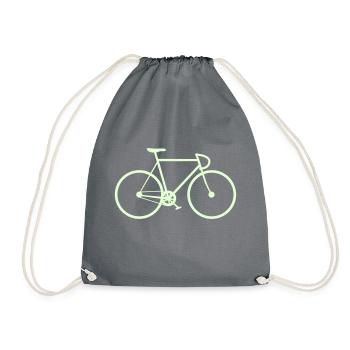 Fixie - Turnbeutel - Grau - Vorne